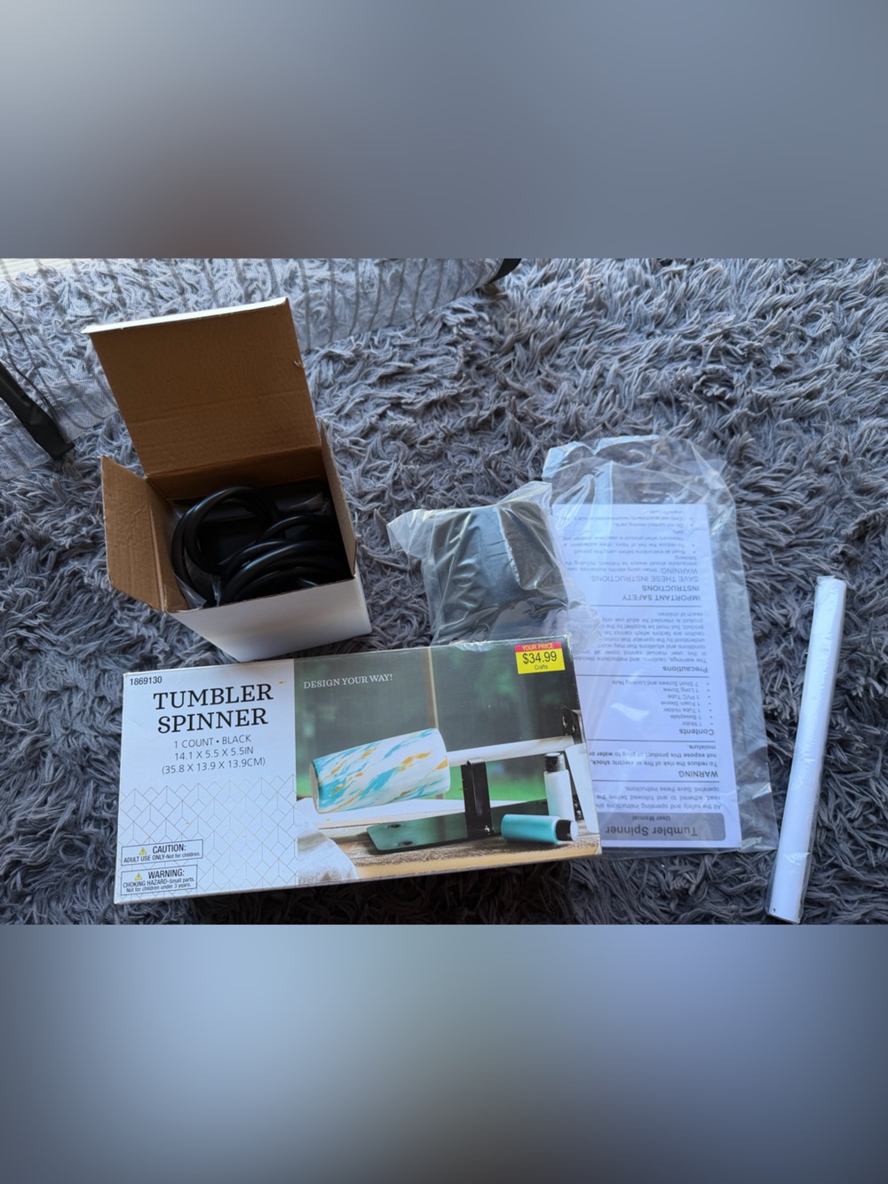 Tumbler Spinner Kit